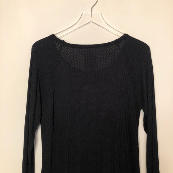 NWT Chasor Black Long Sleeve Top.  Size Large - Picture 4 of 9